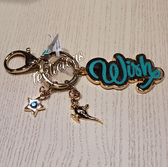 DISNEY PARKS WISH KEYCHAIN - Picture 1 of 3